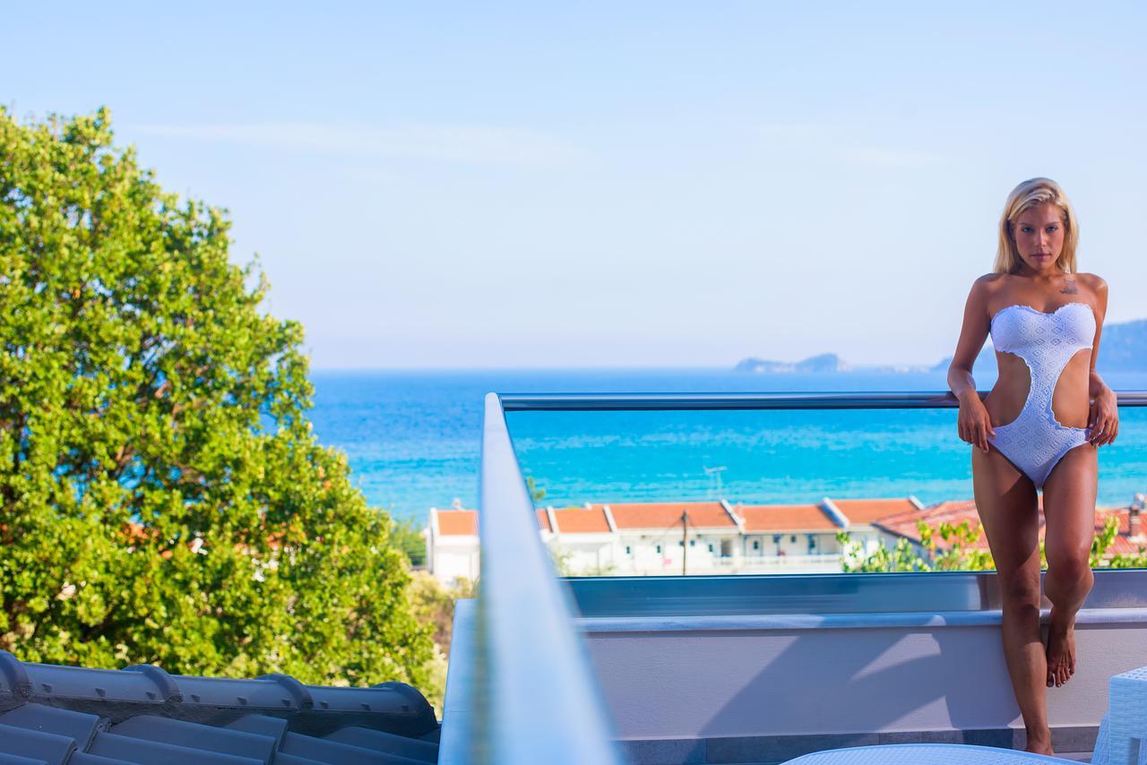 Semiramis Luxury Suites Khrysi Ammoudia Eksteriør bilde