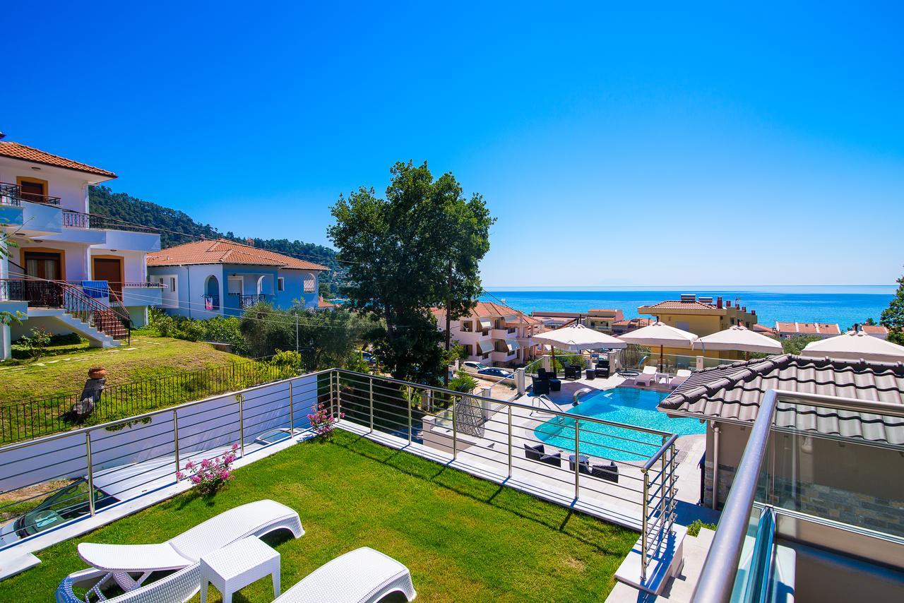 Semiramis Luxury Suites Khrysi Ammoudia Eksteriør bilde