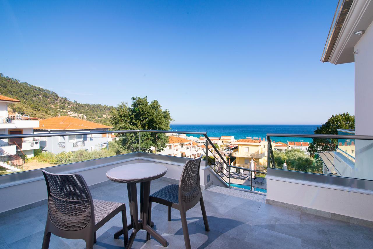 Semiramis Luxury Suites Khrysi Ammoudia Eksteriør bilde