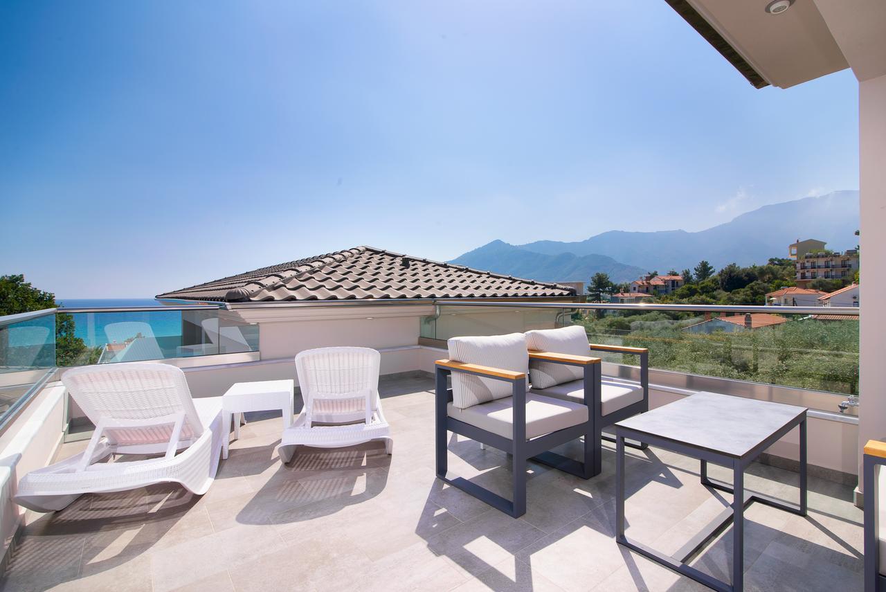 Semiramis Luxury Suites Khrysi Ammoudia Eksteriør bilde