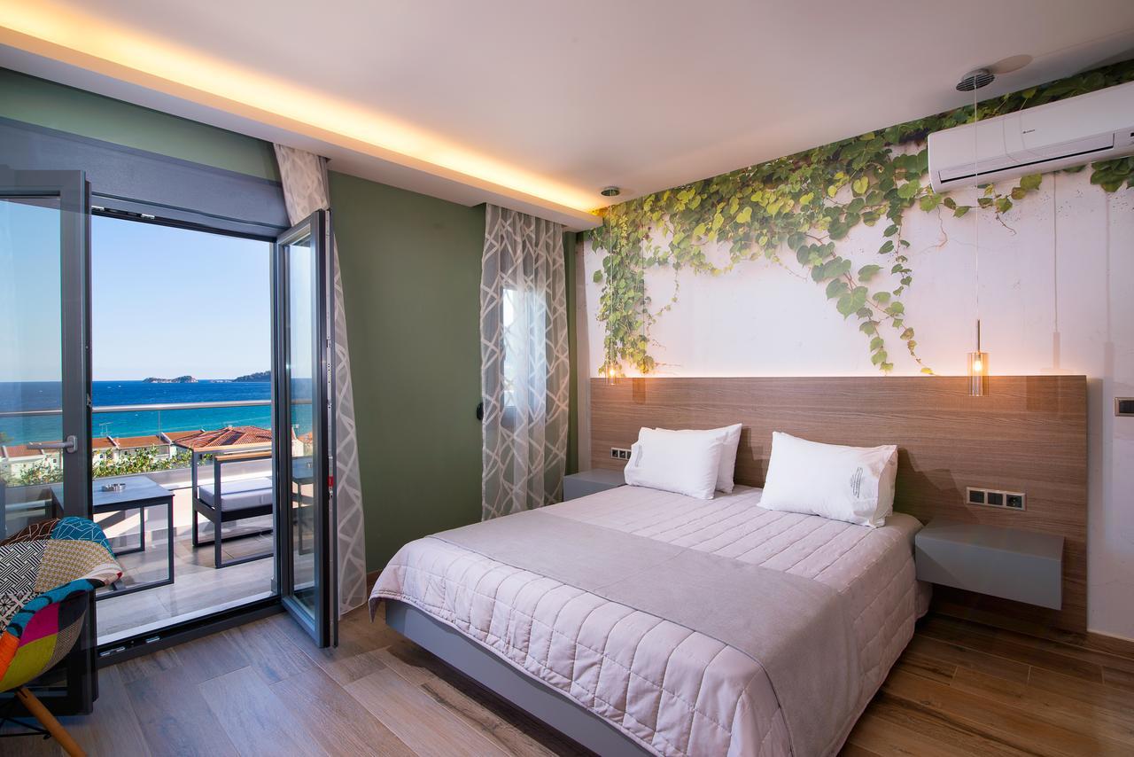 Semiramis Luxury Suites Khrysi Ammoudia Eksteriør bilde
