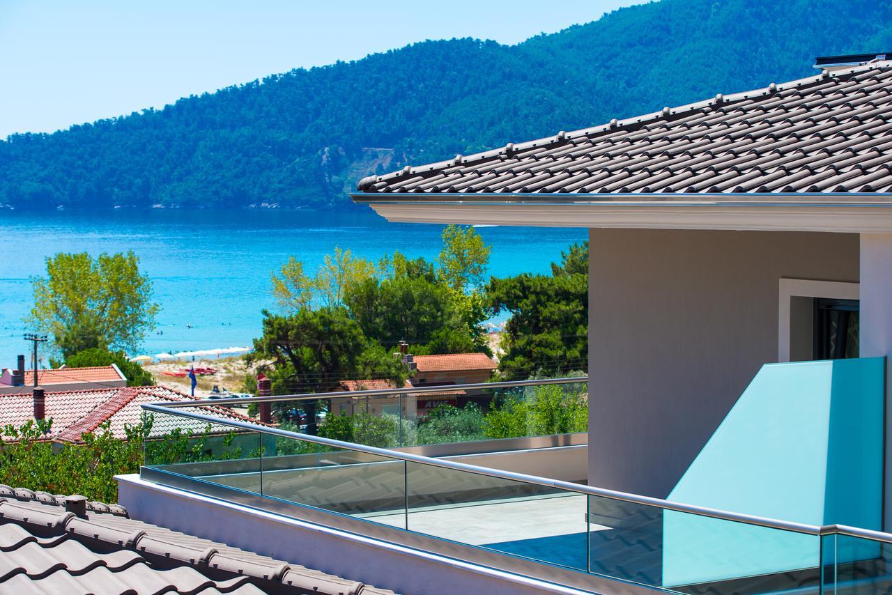 Semiramis Luxury Suites Khrysi Ammoudia Eksteriør bilde